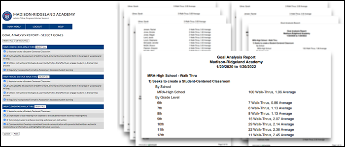 Goal Analysis Report